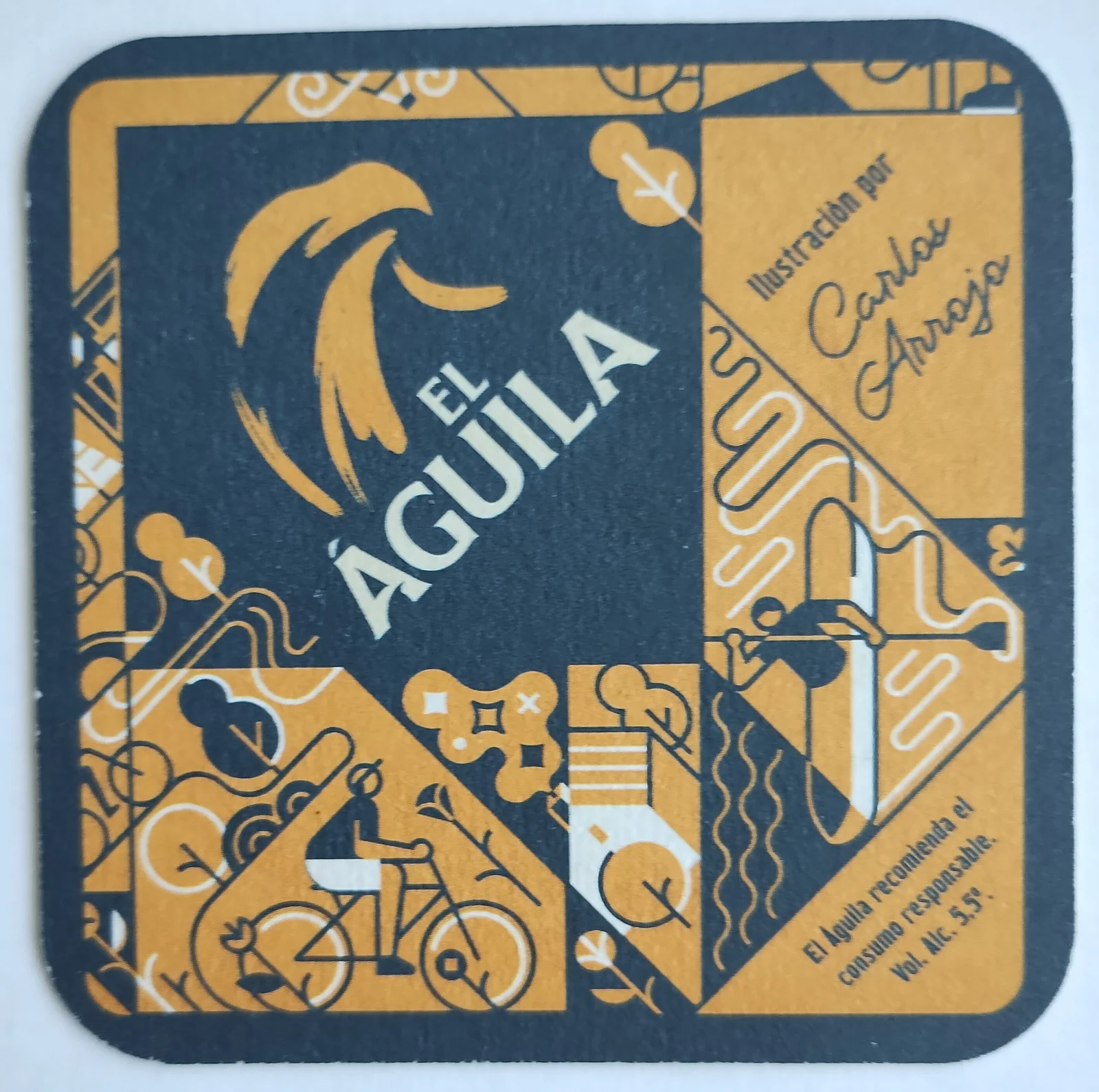 Reverso de AGUILA #4