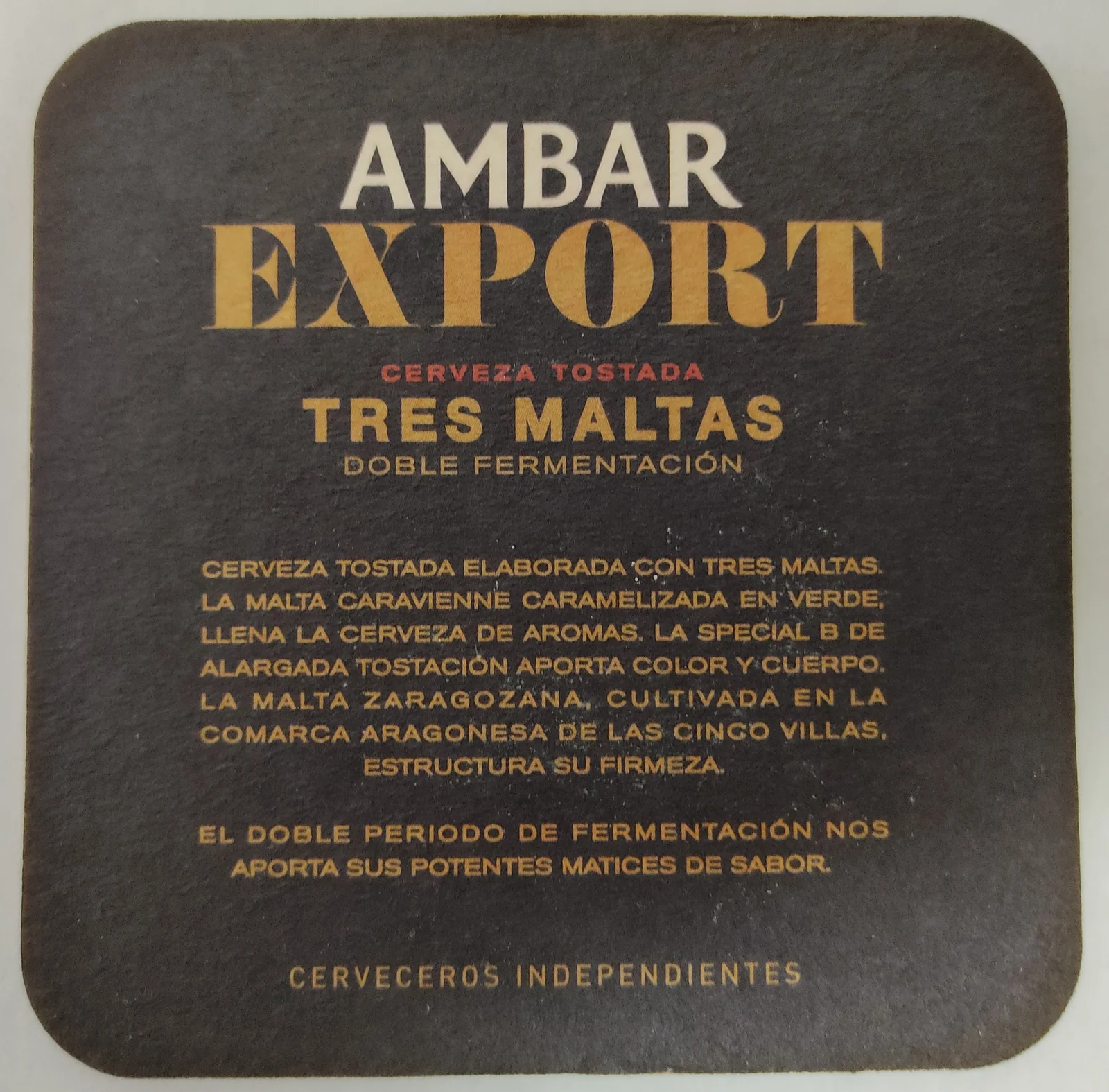 Reverso de AMBAR #10