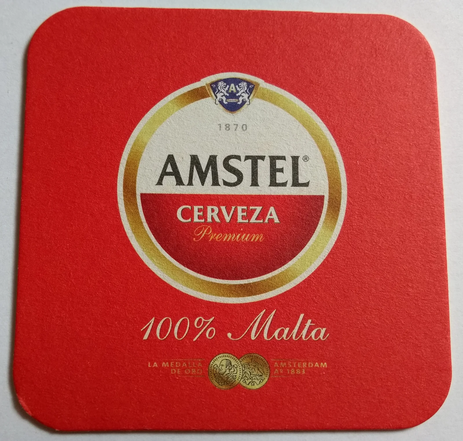 Anverso de AMSTEL #12