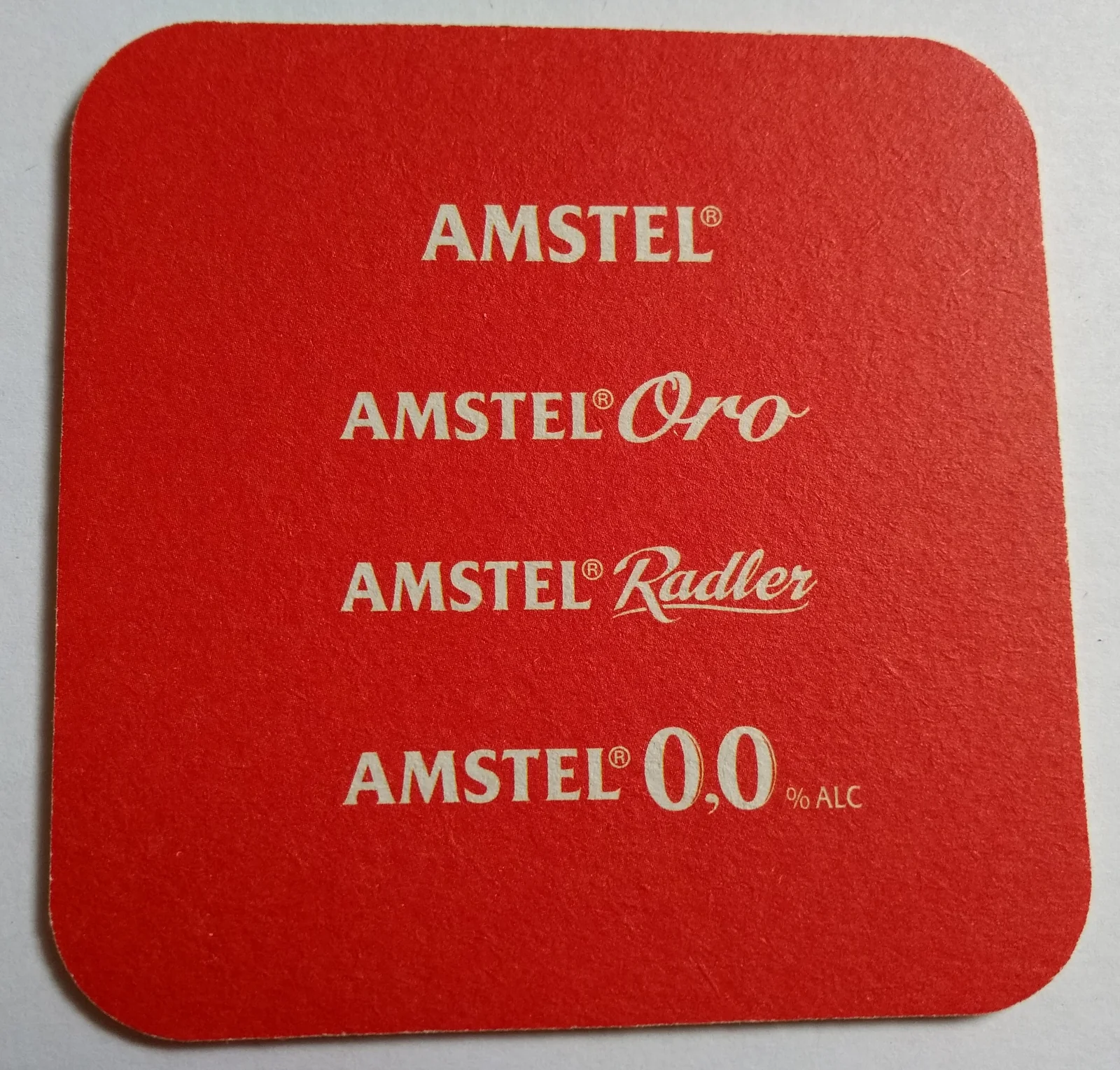 Reverso de AMSTEL #12