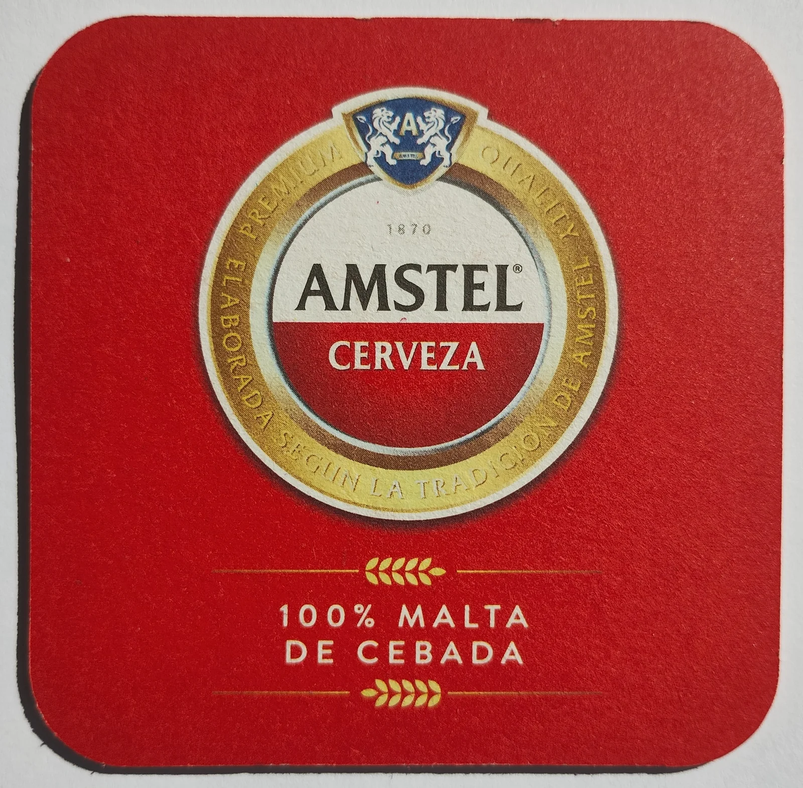 Anverso de AMSTEL #17