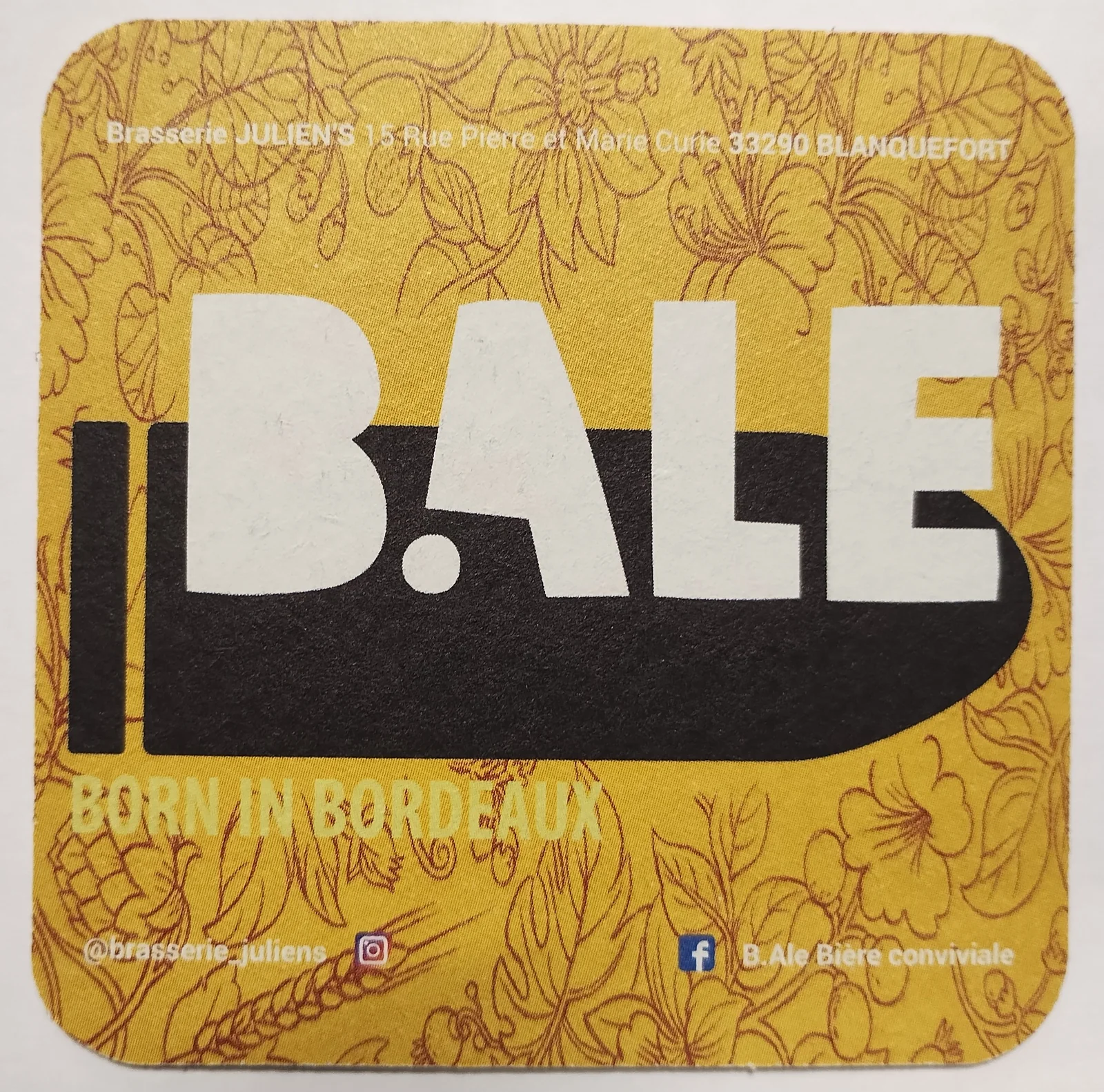 Reverso de B.ALE #1