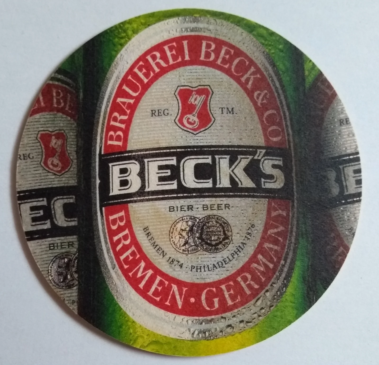 Reverso de BECKS #1