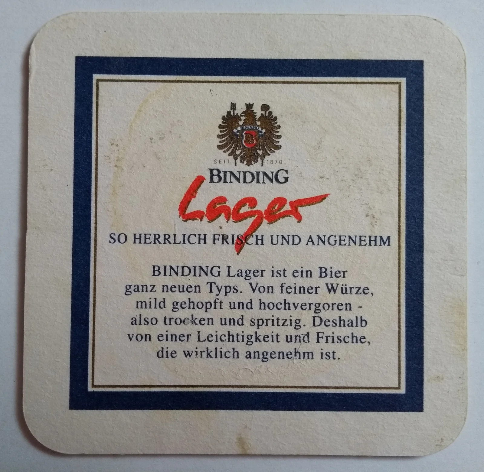 Reverso de BINDING #9
