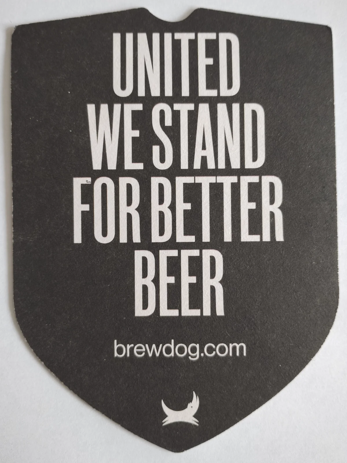 Reverso de BREWDOG #1