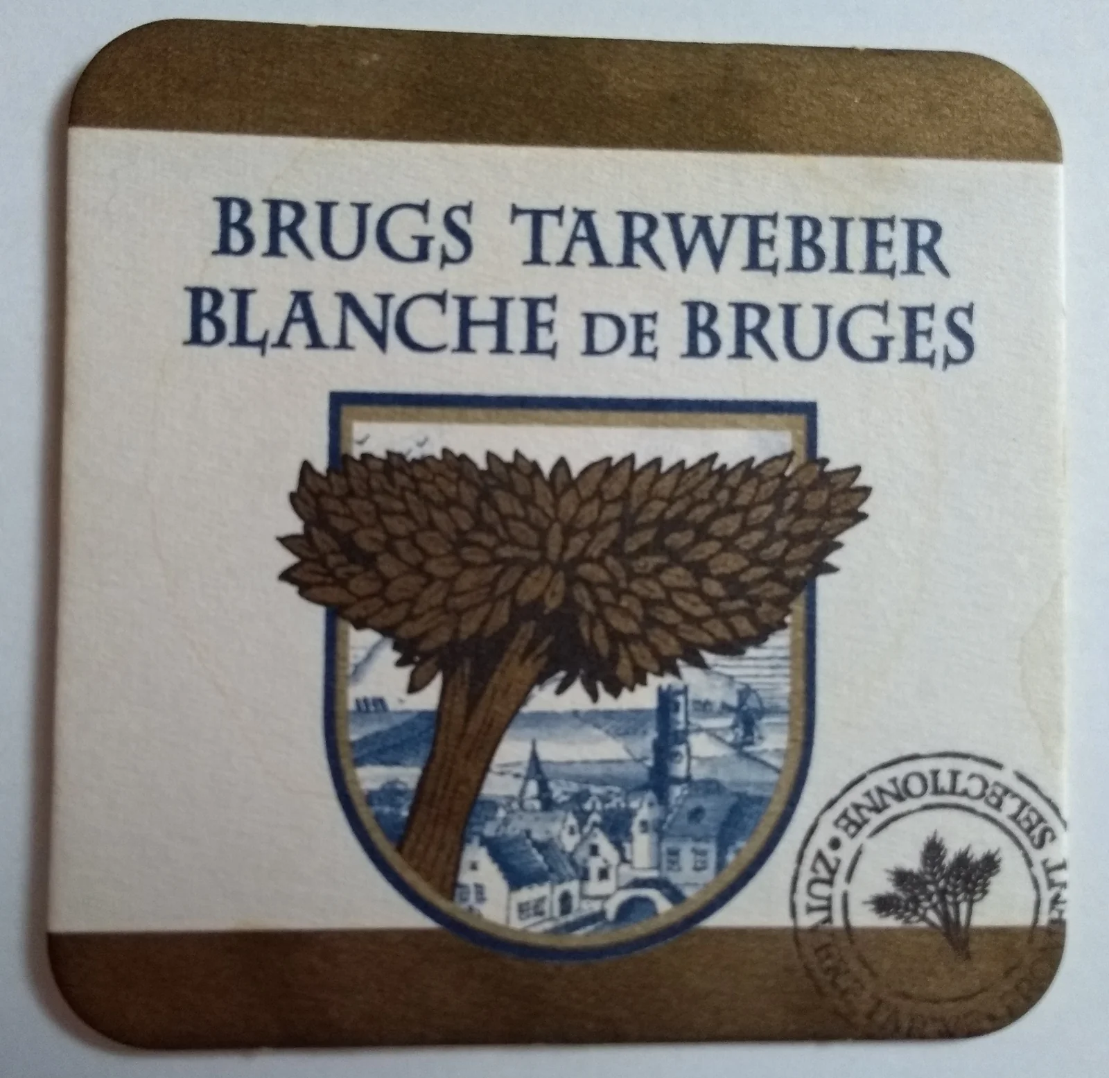 Anverso de BRUGS TARWEBIER #1