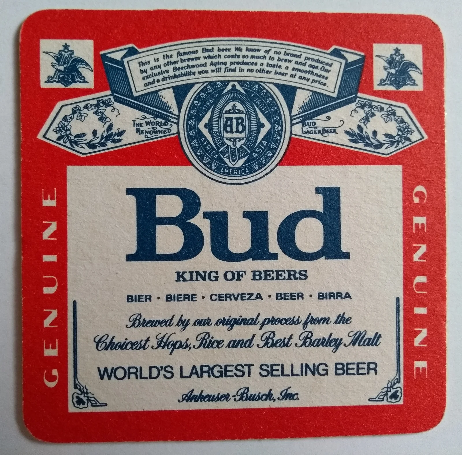 Anverso de BUD #4