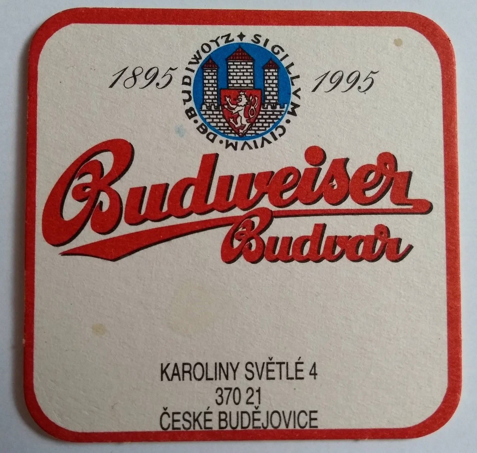 Anverso de BUDWEISER #5