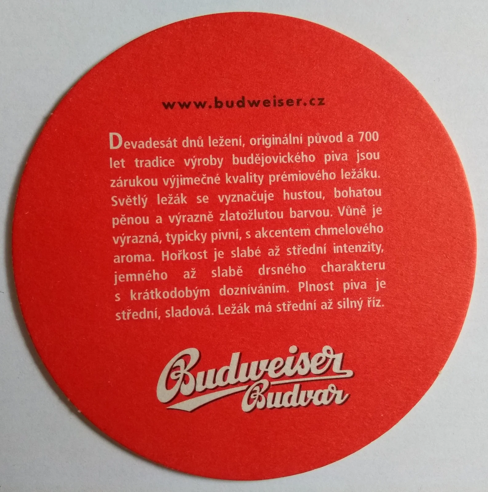 Reverso de BUDWEISER #8