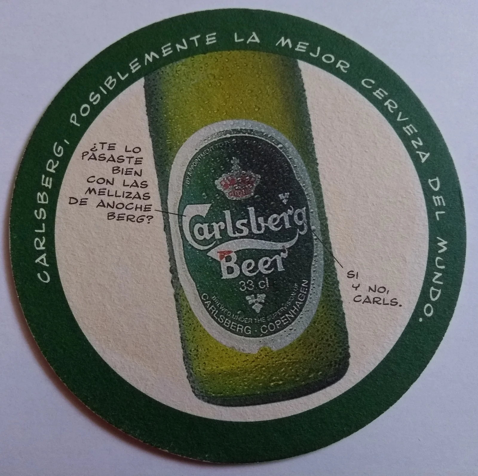 Reverso de CARLSBERG #4