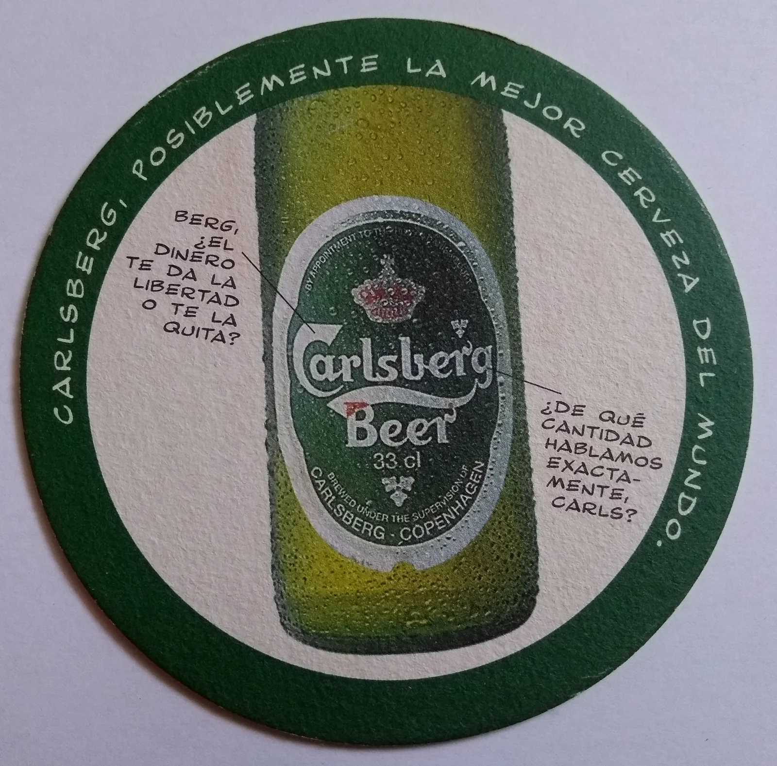 Anverso de CARLSBERG #5