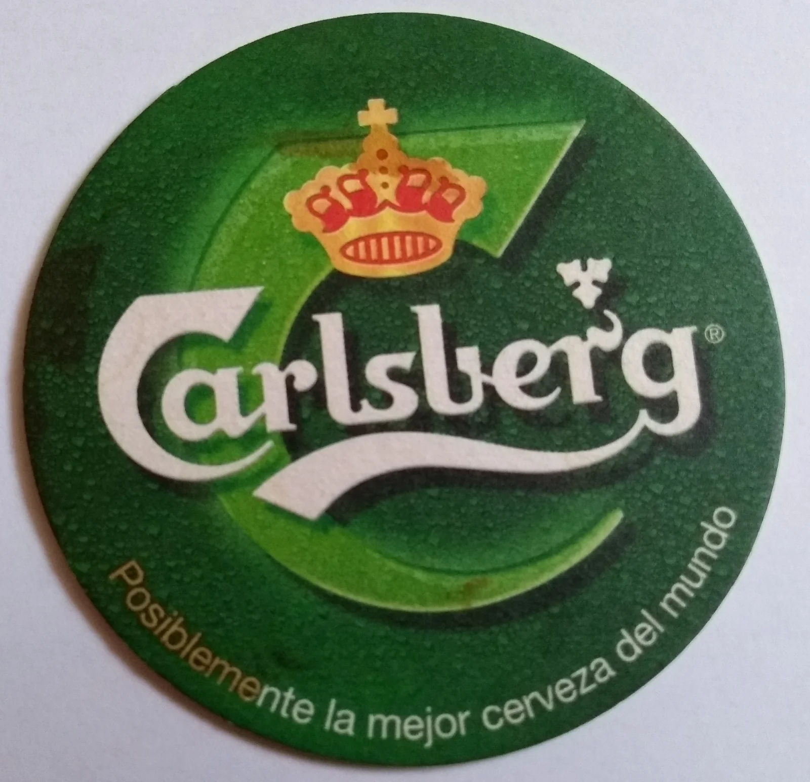 Reverso de CARLSBERG #8