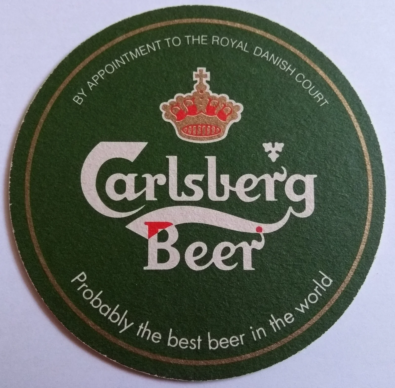 Reverso de CARLSBERG #9