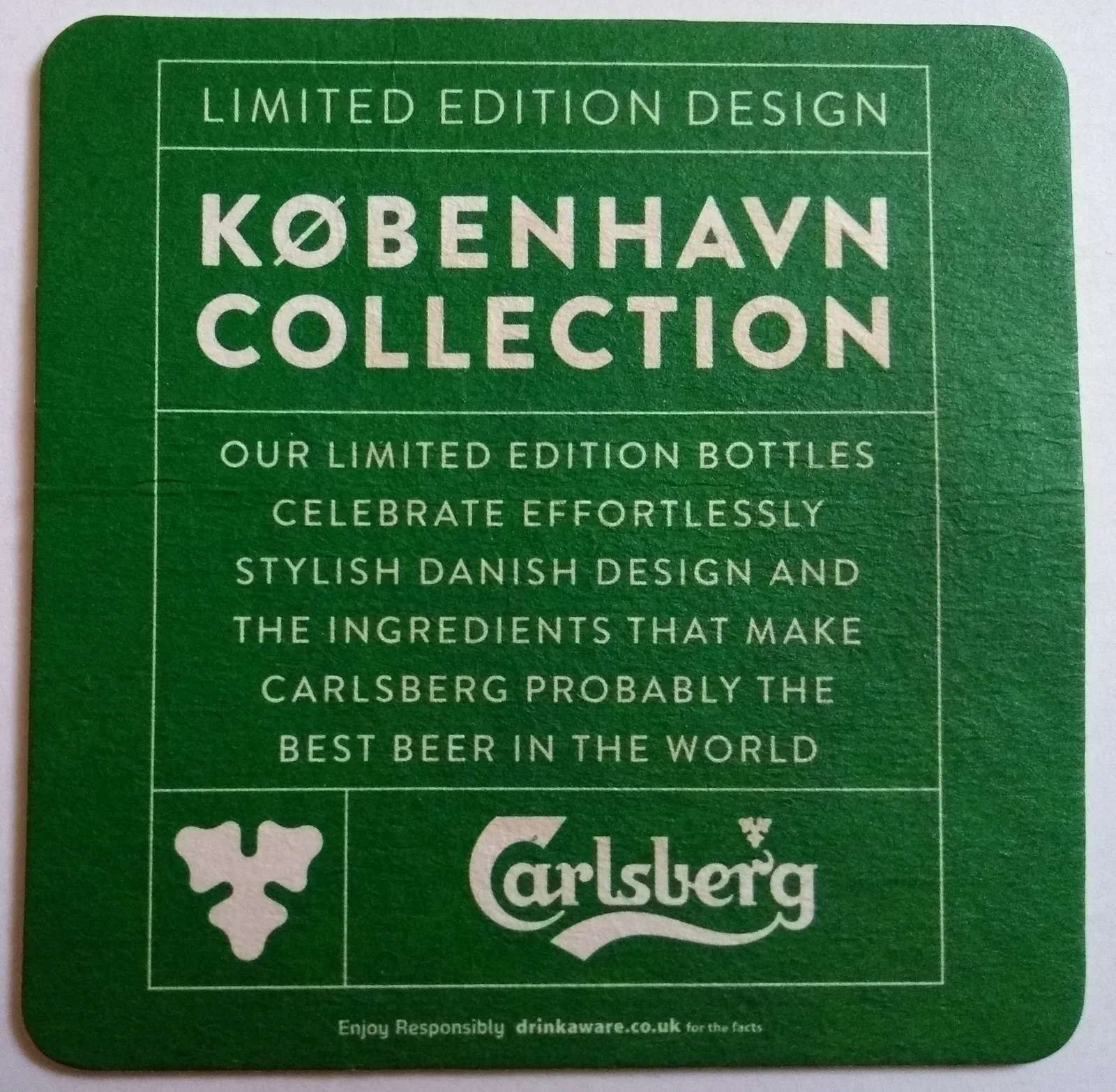 Reverso de CARLSBERG #16