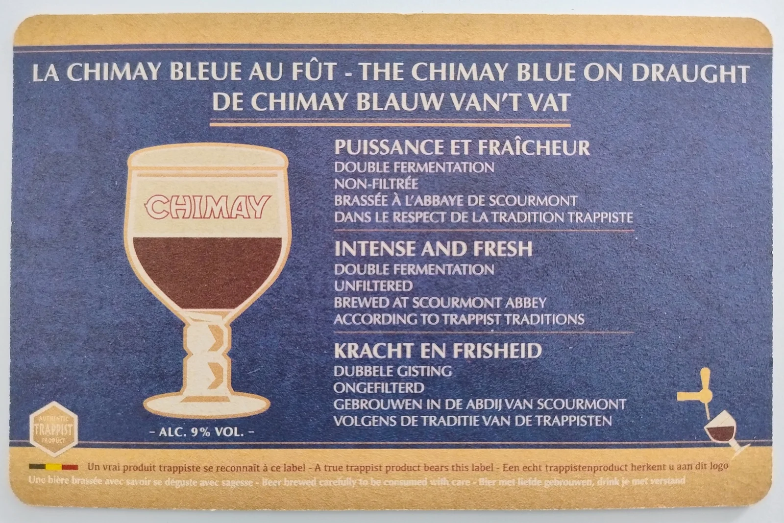 Reverso de CHIMAY #5