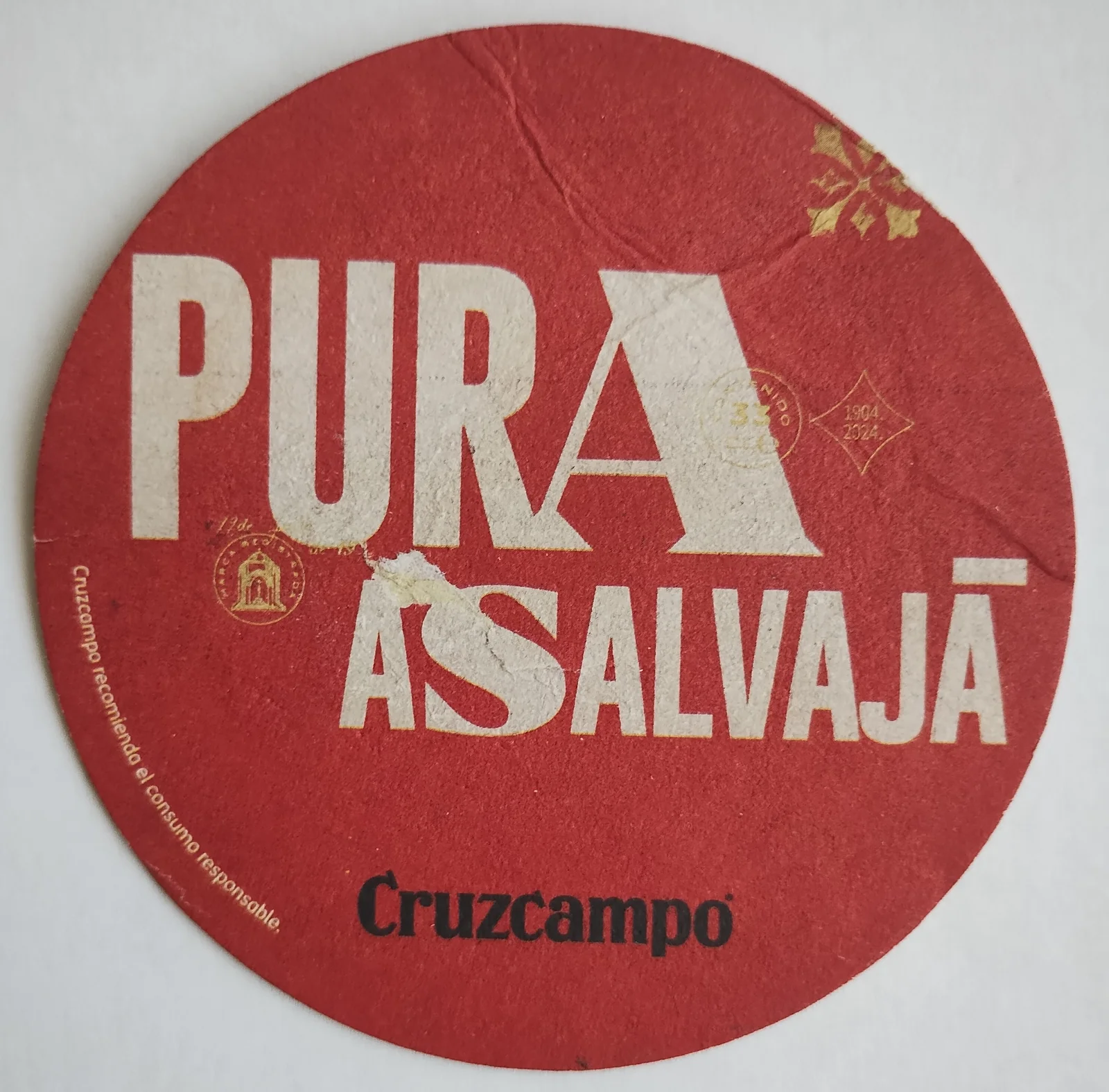 Reverso de CRUZCAMPO #6
