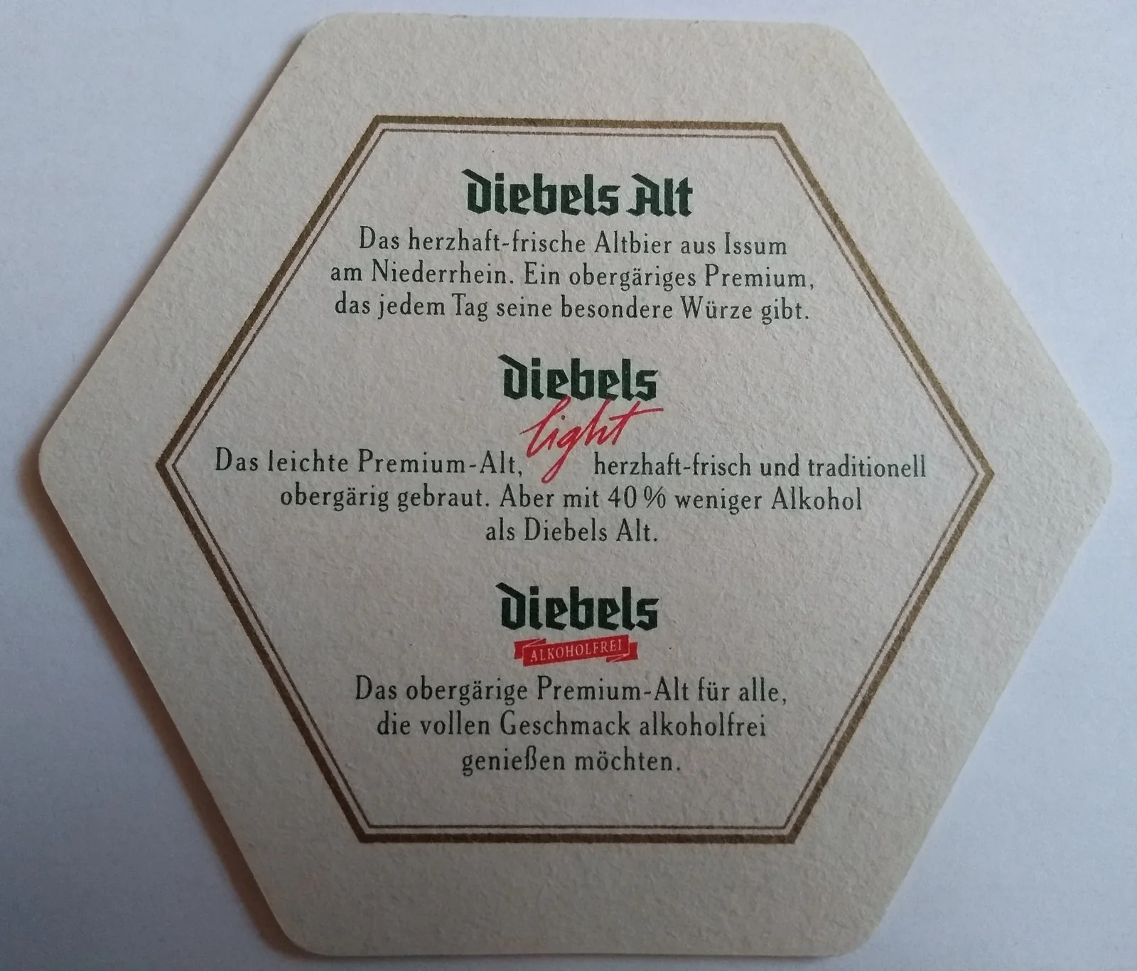 Reverso de DIEBELS #3