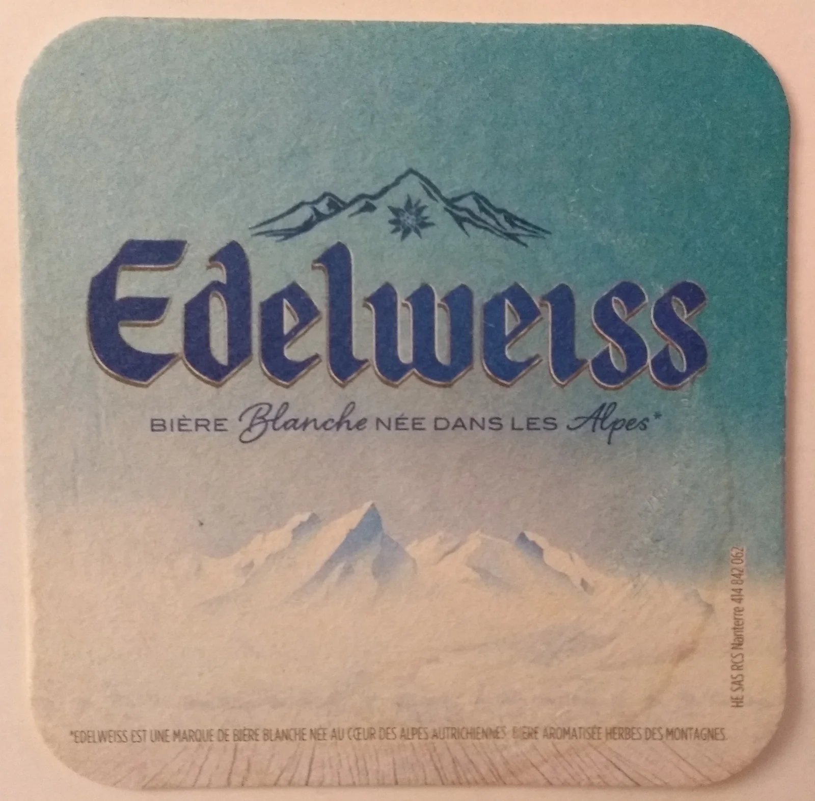 Anverso de EDELWEISS #1