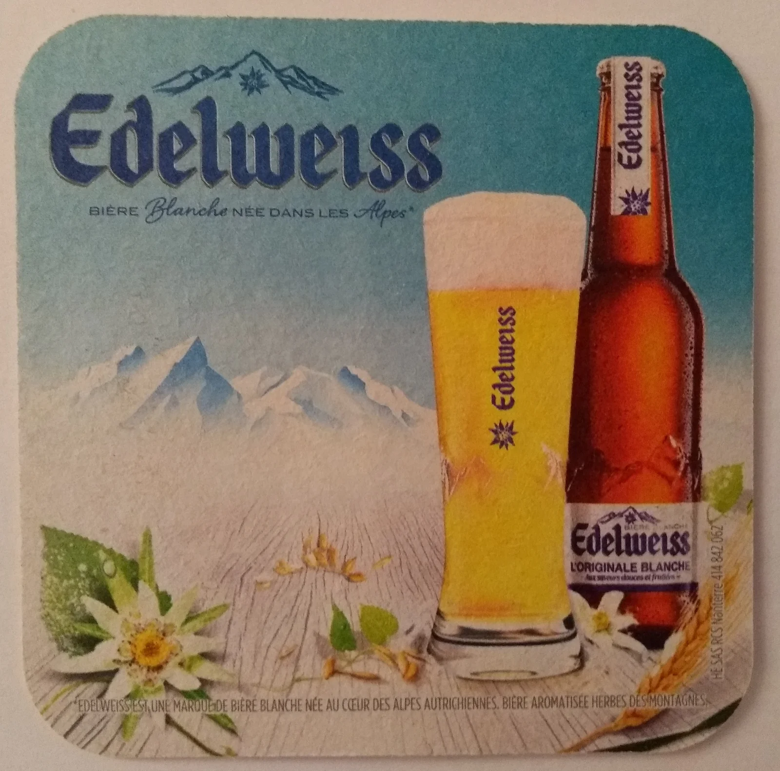 Reverso de EDELWEISS #1