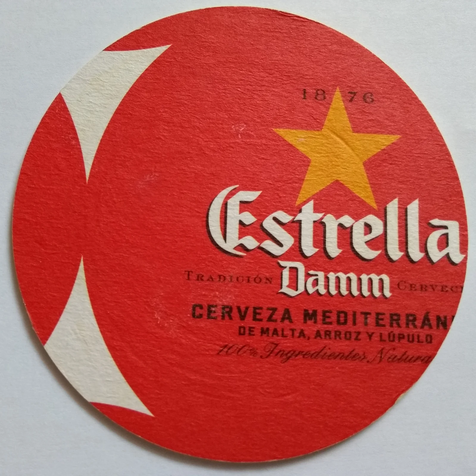 Anverso de ESTRELLA DAMM #1