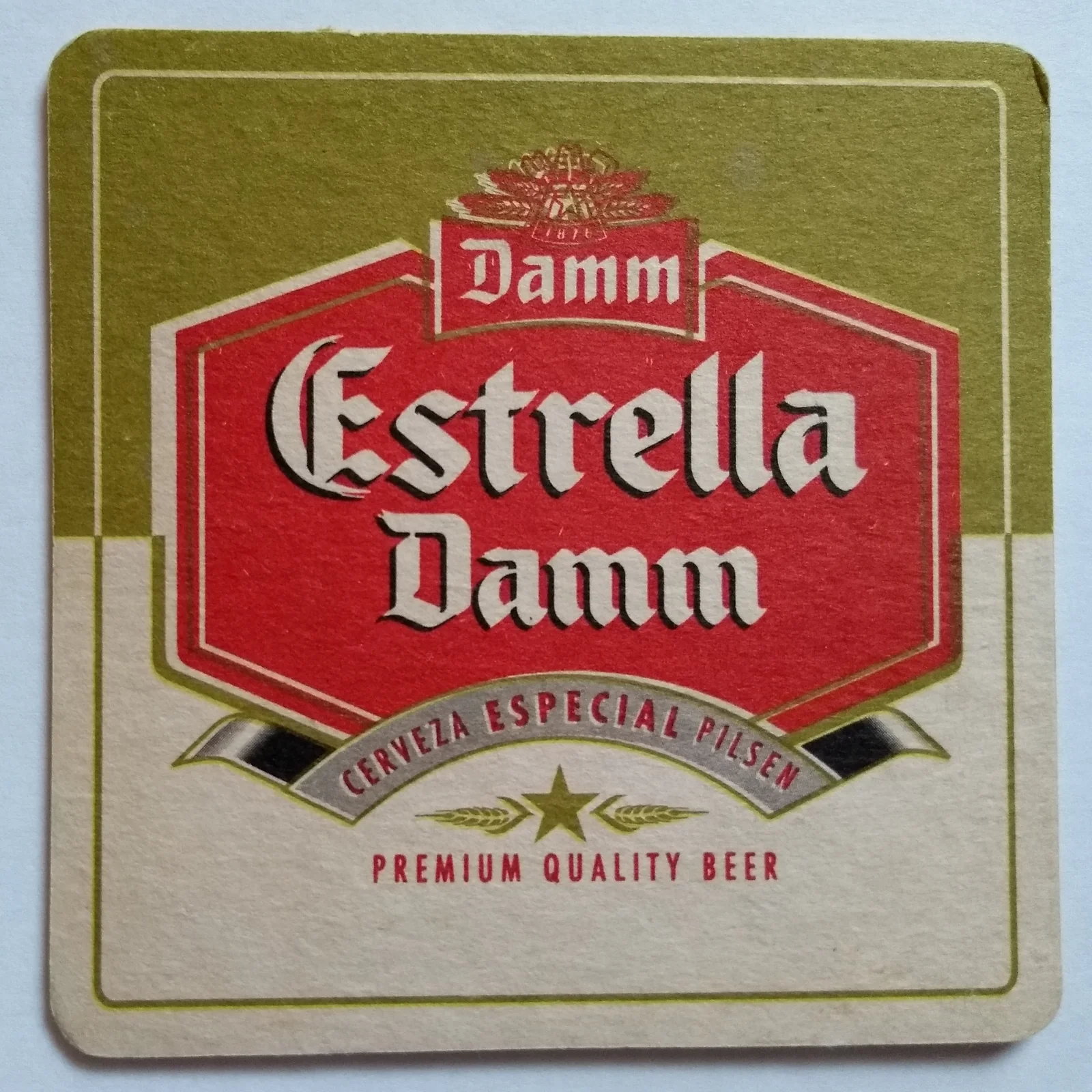 Reverso de ESTRELLA DAMM #3