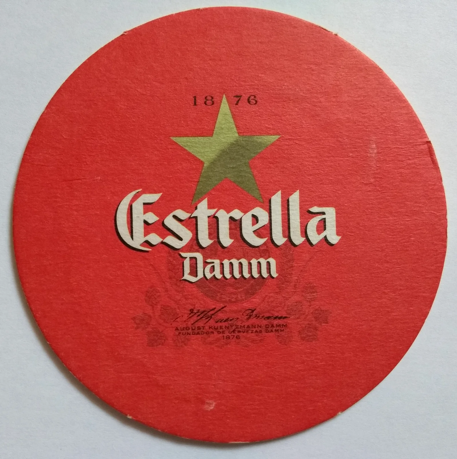 Anverso de ESTRELLA DAMM #4