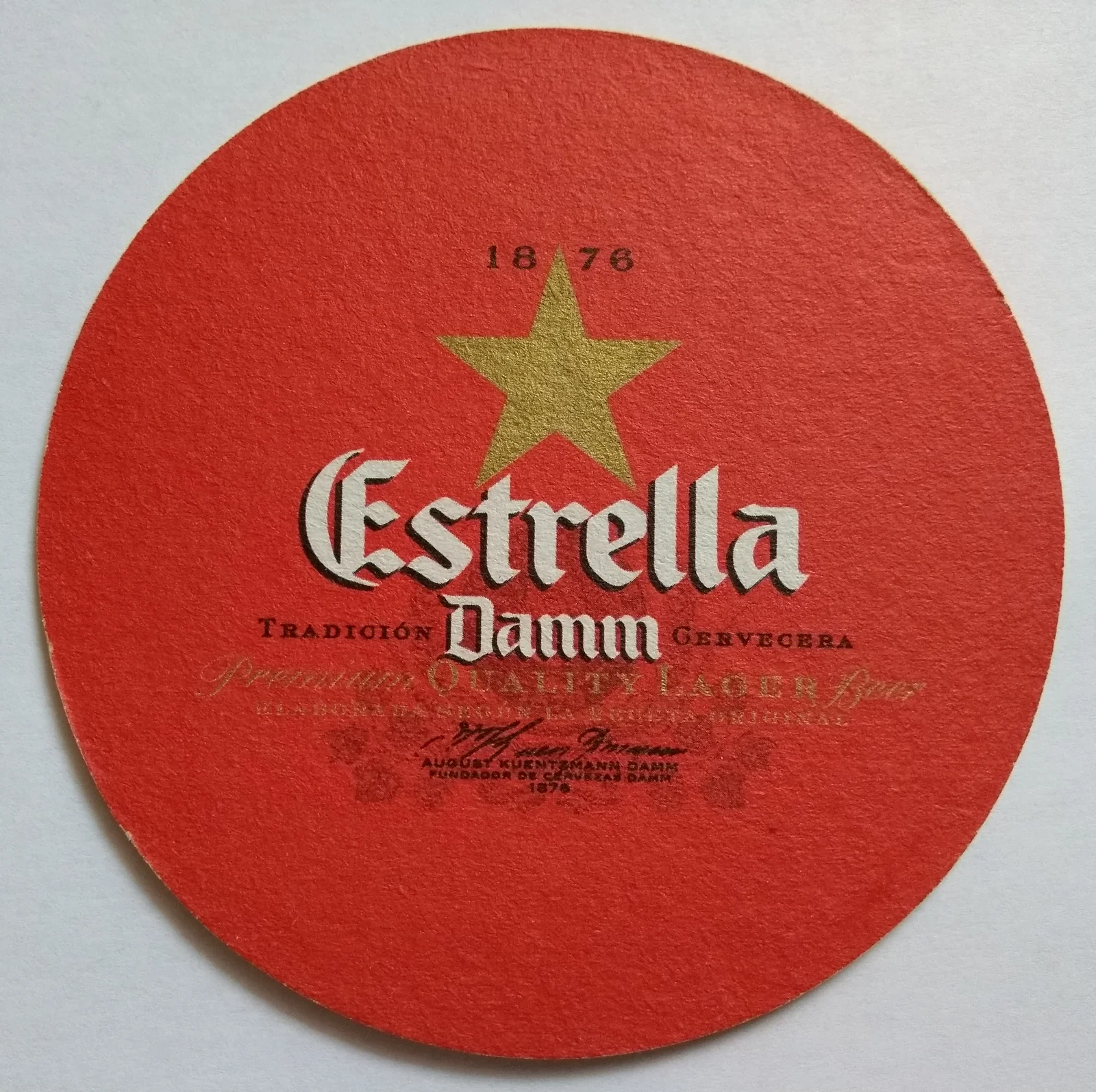 Anverso de ESTRELLA DAMM #5
