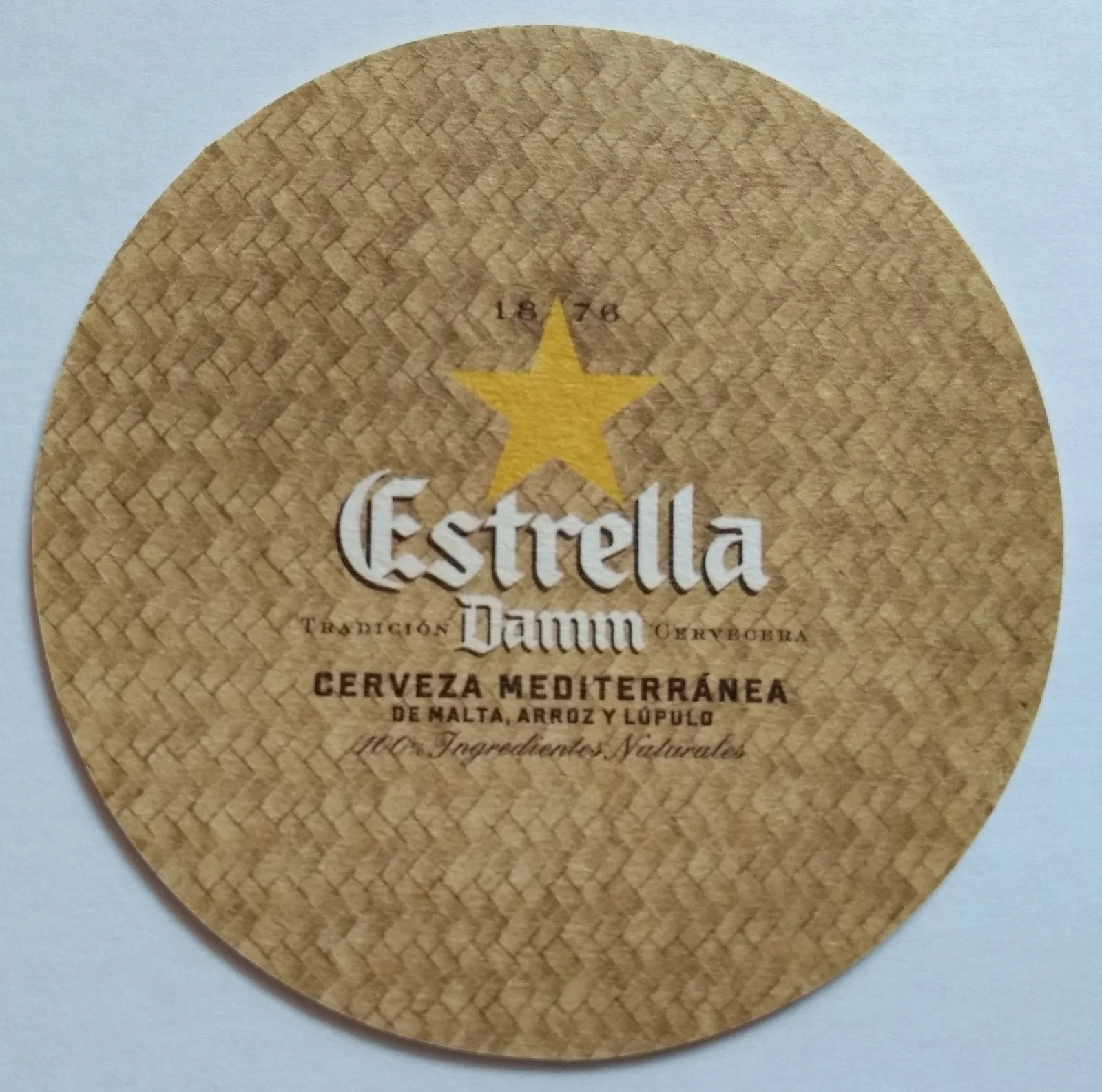 Reverso de ESTRELLA DAMM #6