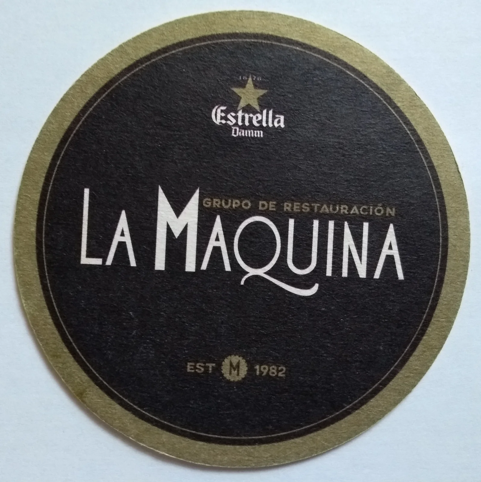 Reverso de ESTRELLA DAMM #7