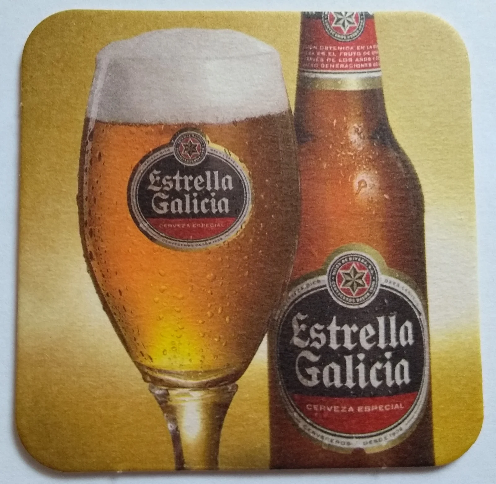 Reverso de ESTRELLA GALICIA #4
