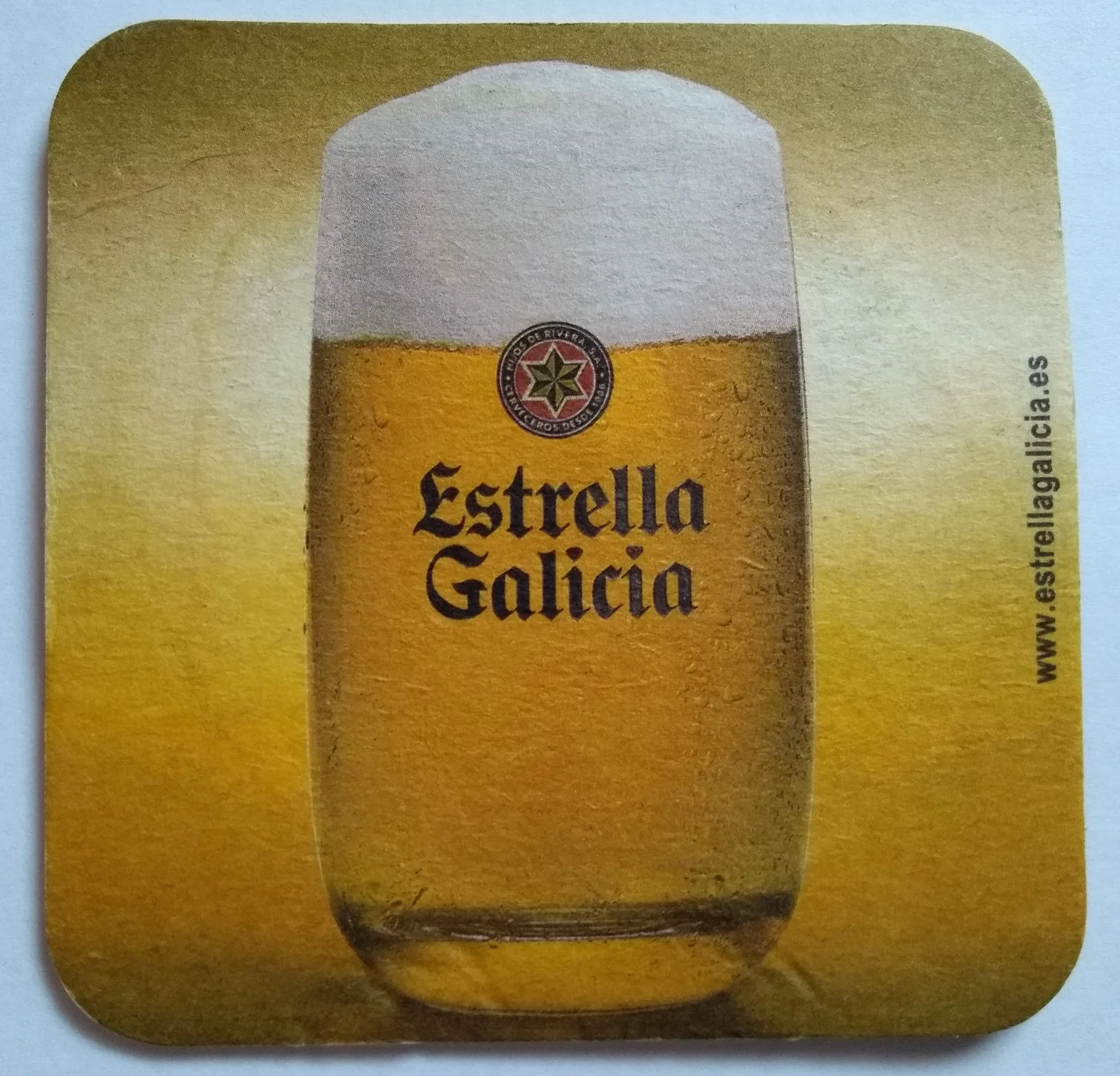 Reverso de ESTRELLA GALICIA #6