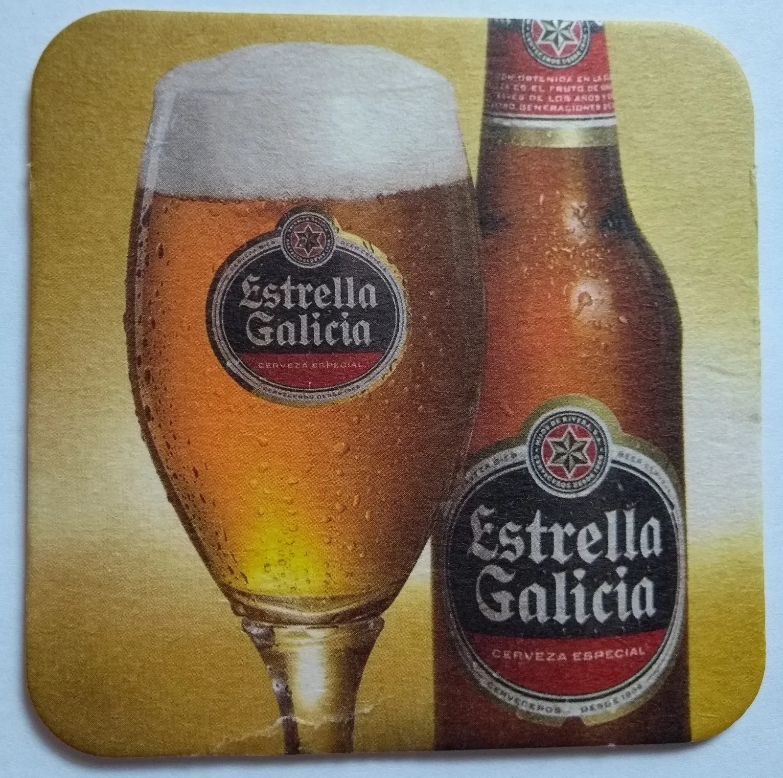 Reverso de ESTRELLA GALICIA #8