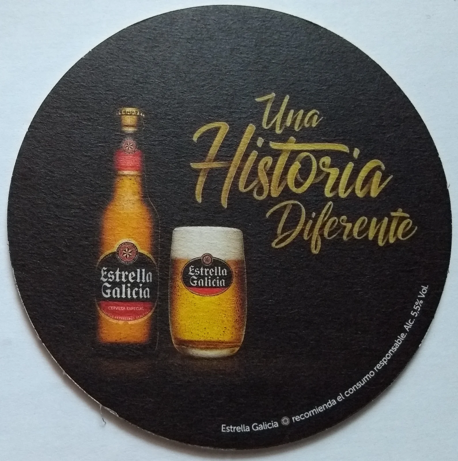 Reverso de ESTRELLA GALICIA #10