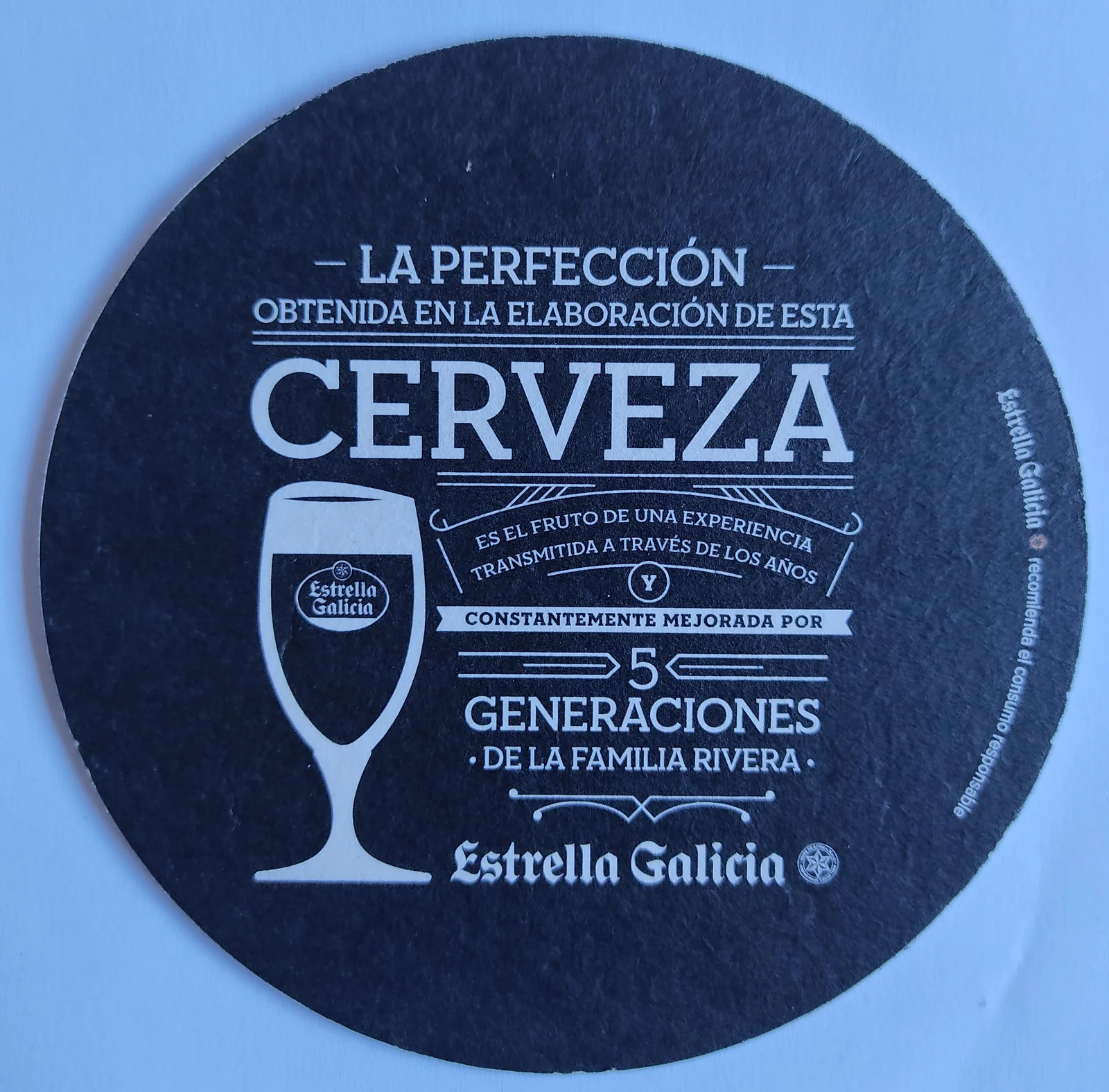 Reverso de ESTRELLA GALICIA #14