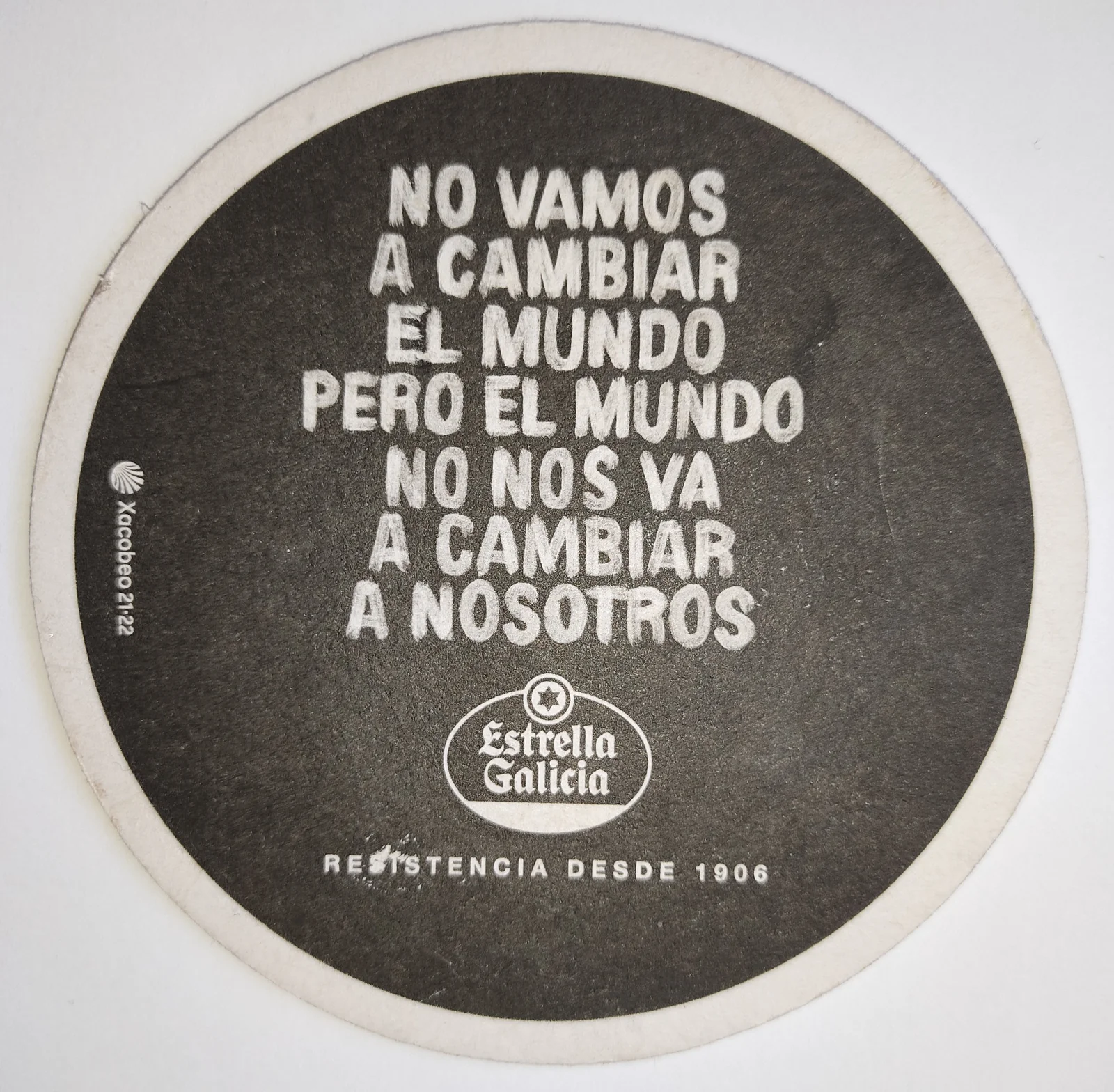 Reverso de ESTRELLA GALICIA #16
