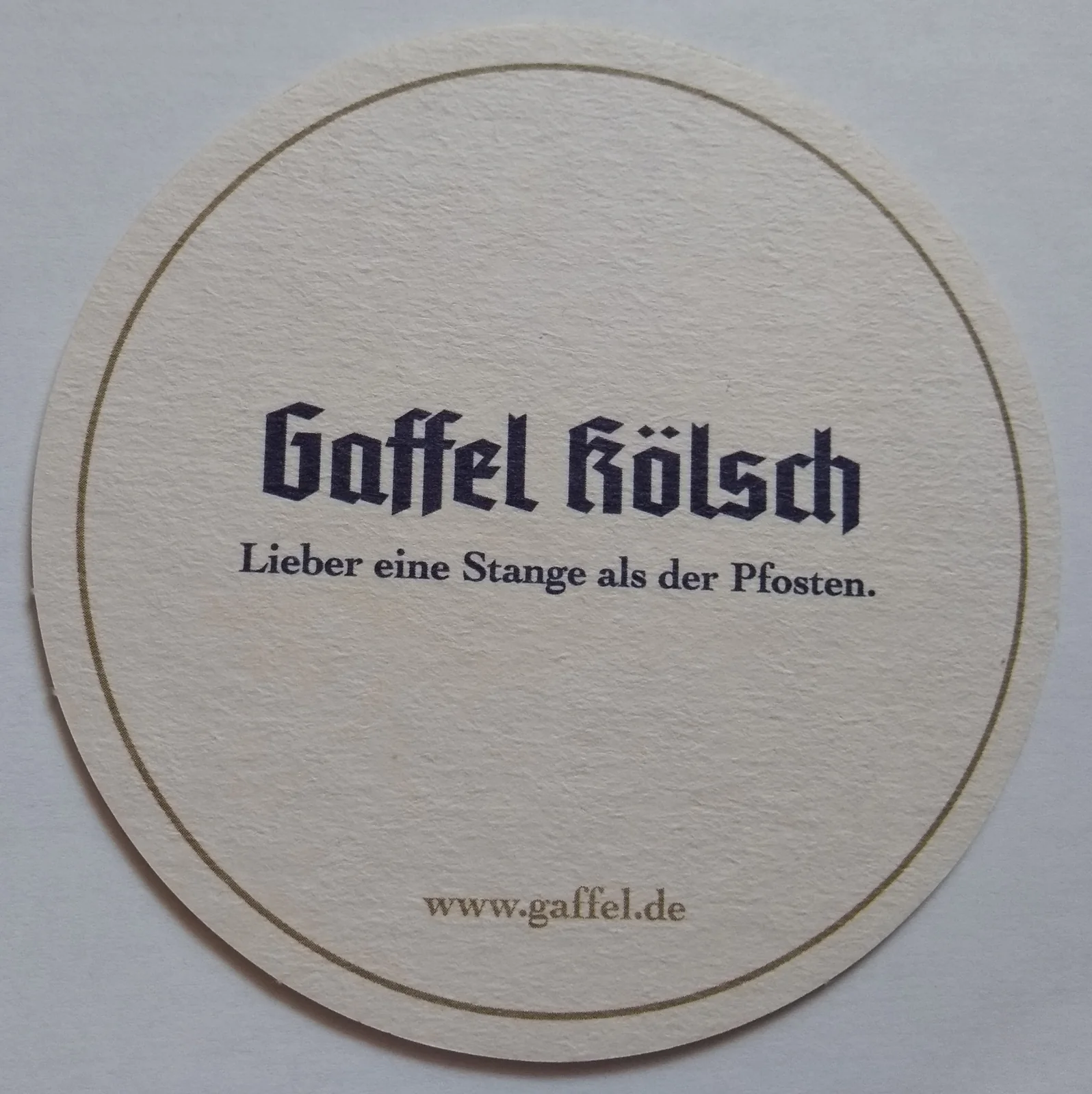Anverso de GAFFEL #8