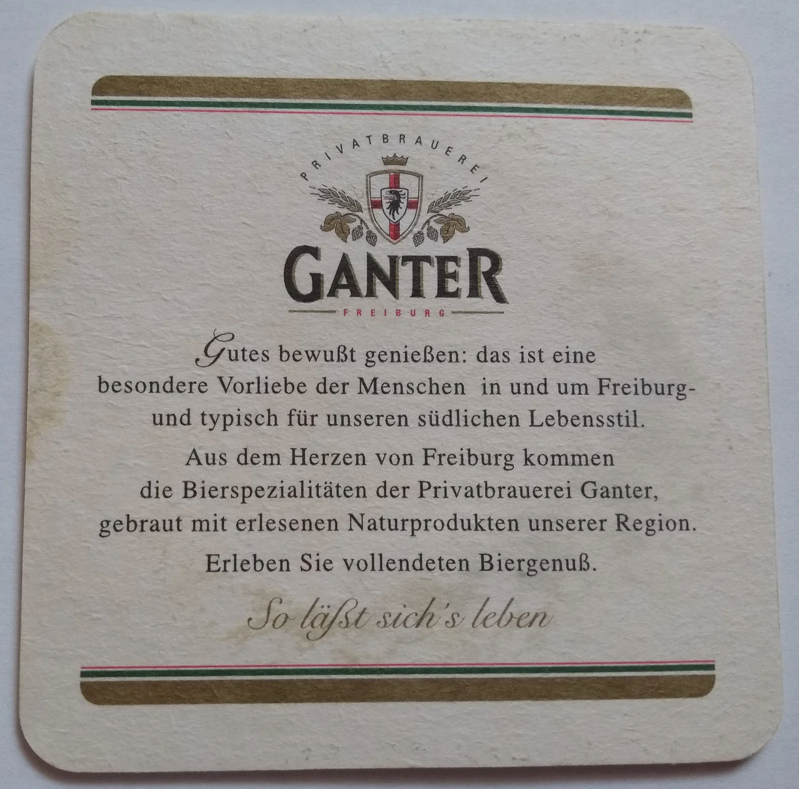 Reverso de GANTER #1