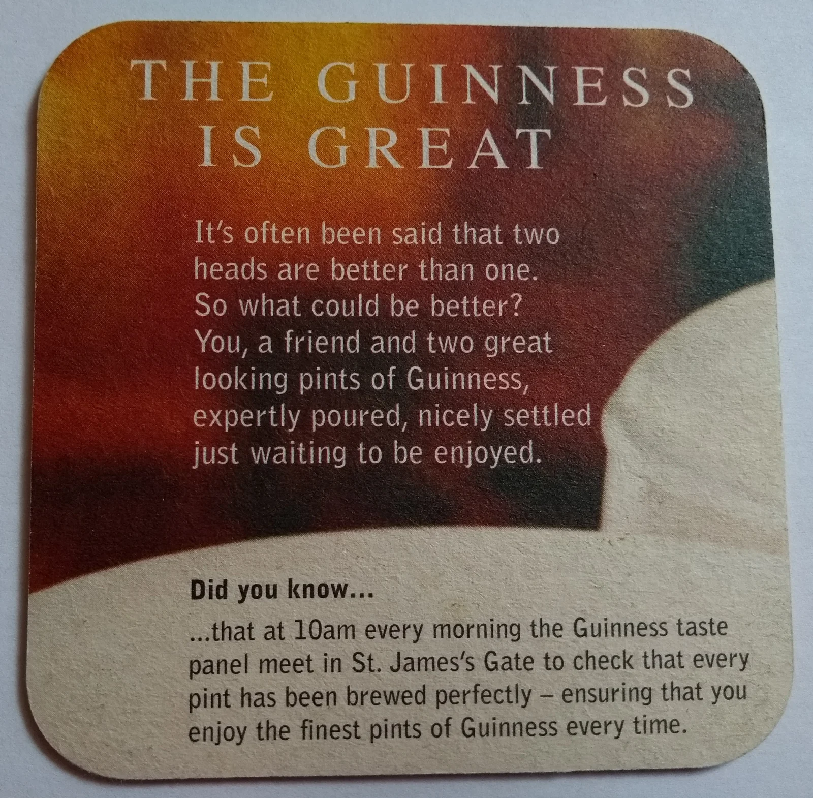 Reverso de GUINESS #7