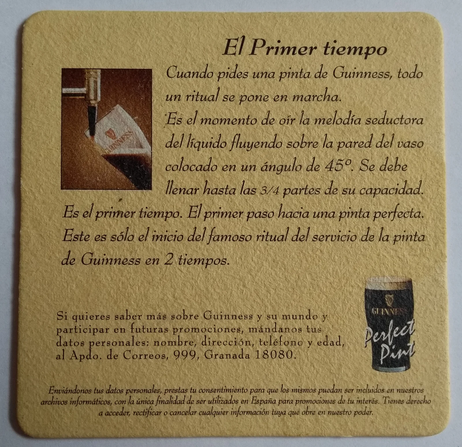 Reverso de GUINESS #13