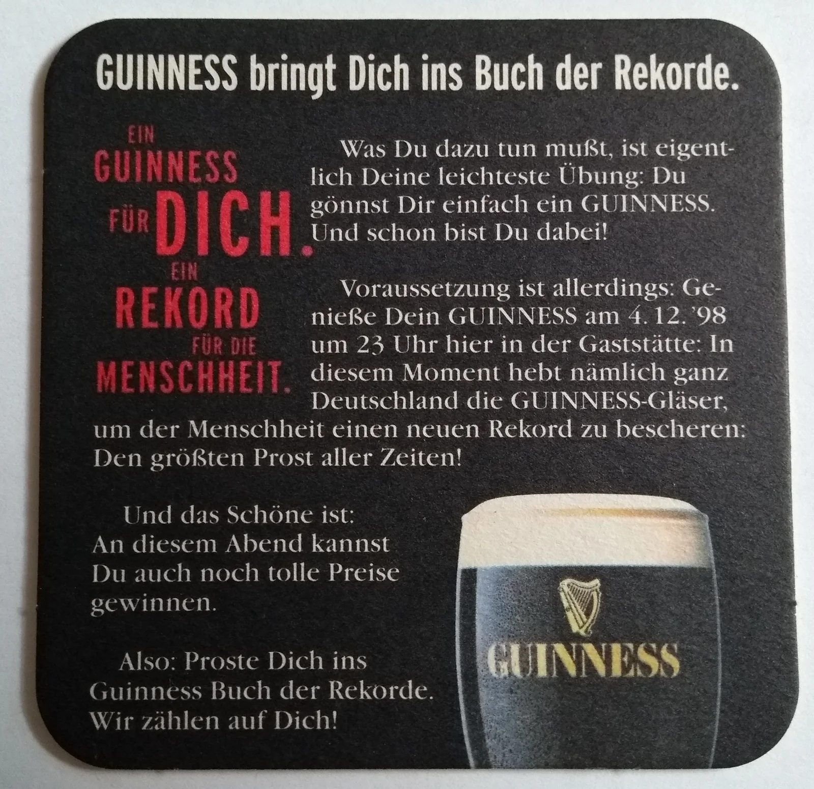Reverso de GUINESS #16