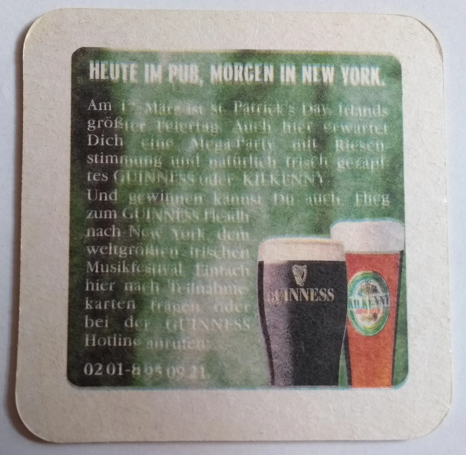 Reverso de GUINESS #17