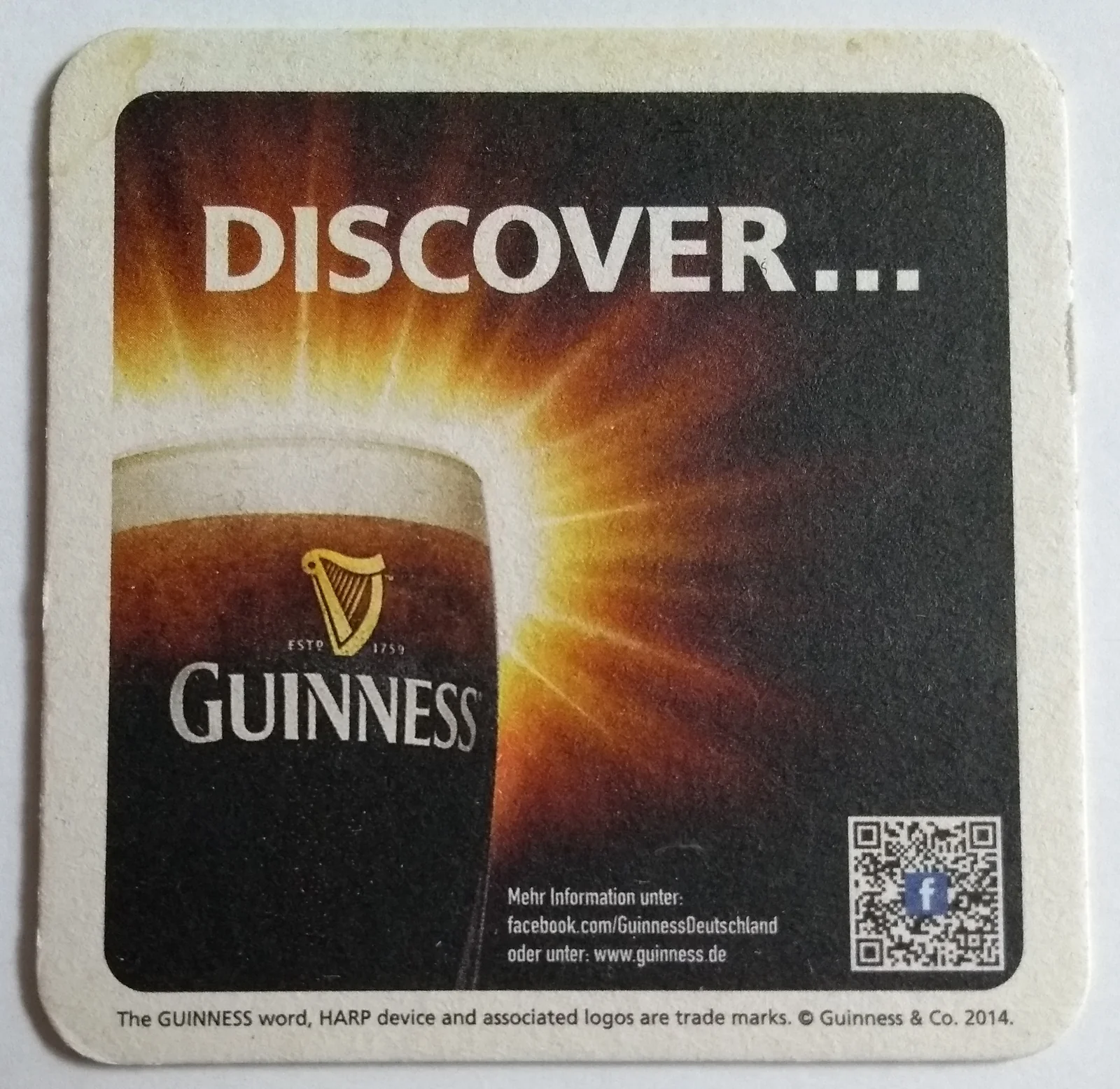 Anverso de GUINESS #25
