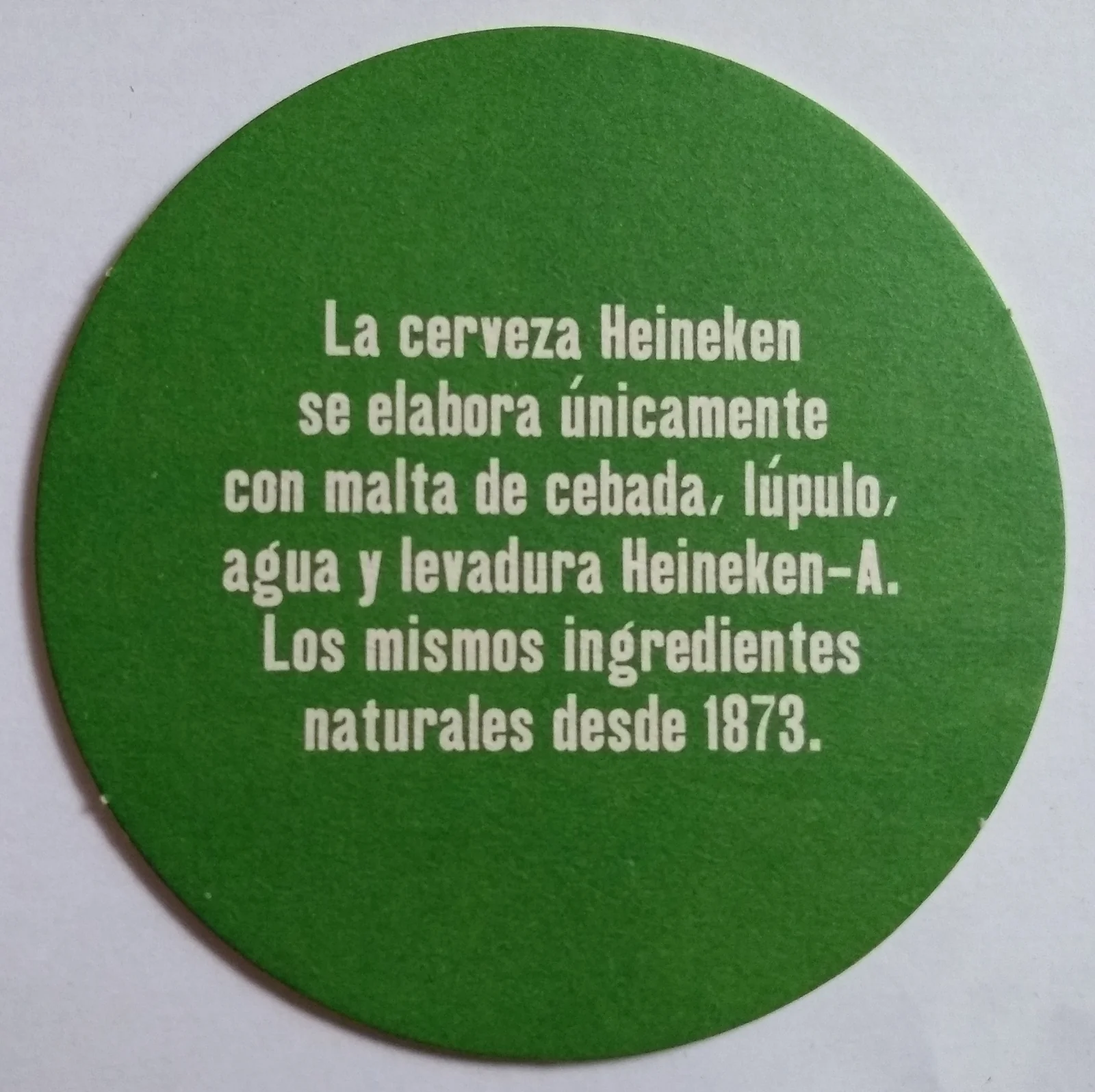 Reverso de HEINEKEN #9