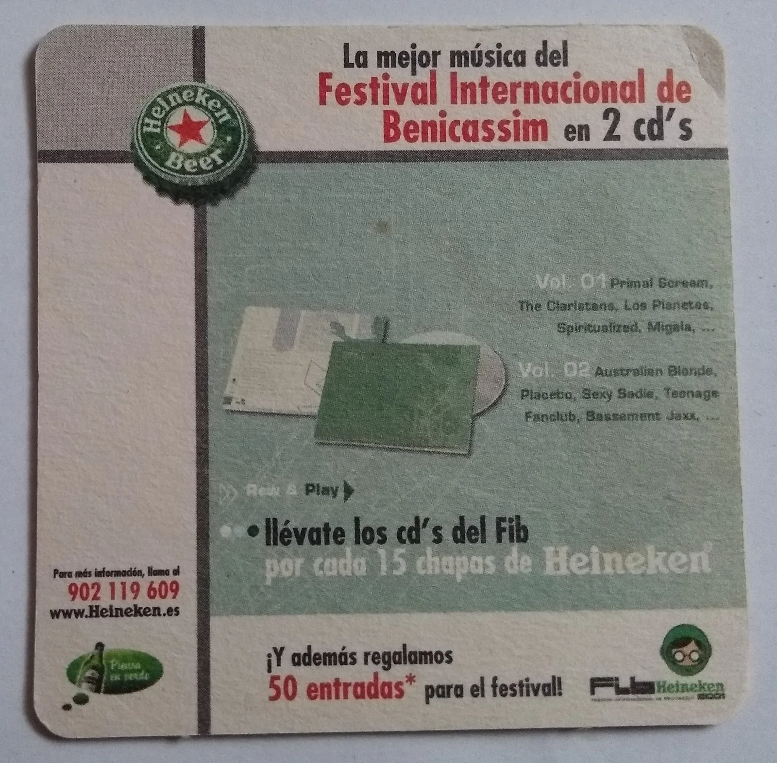 Anverso de HEINEKEN #10