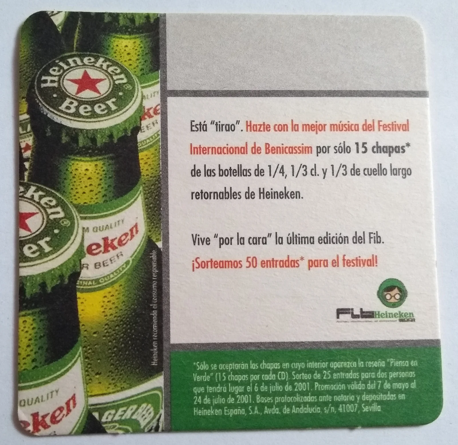Reverso de HEINEKEN #10