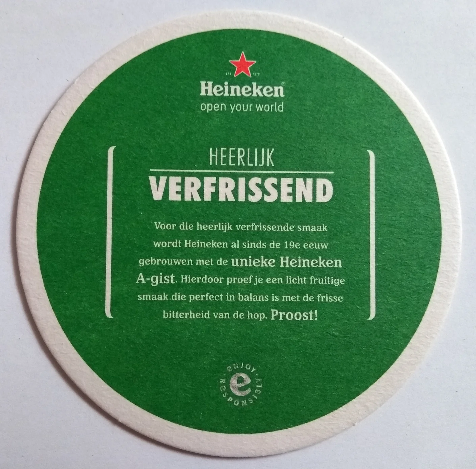 Reverso de HEINEKEN #13