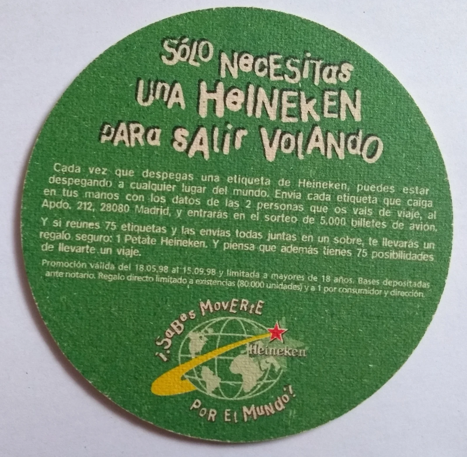 Reverso de HEINEKEN #14
