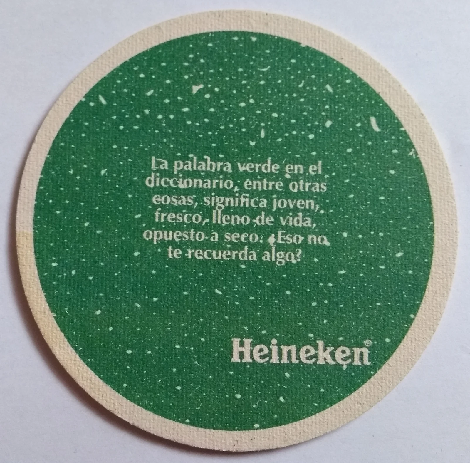 Reverso de HEINEKEN #26