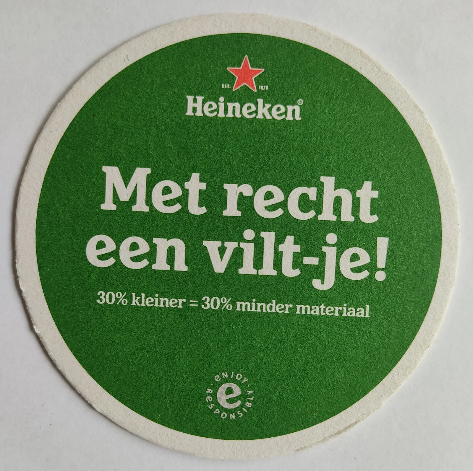Reverso de HEINEKEN #33