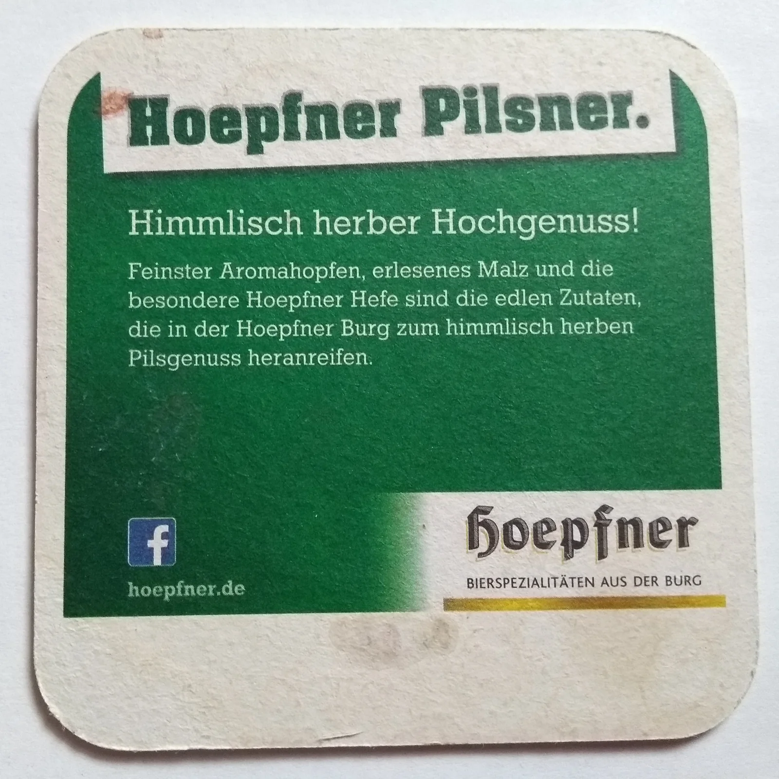 Reverso de HOEPFNER #8